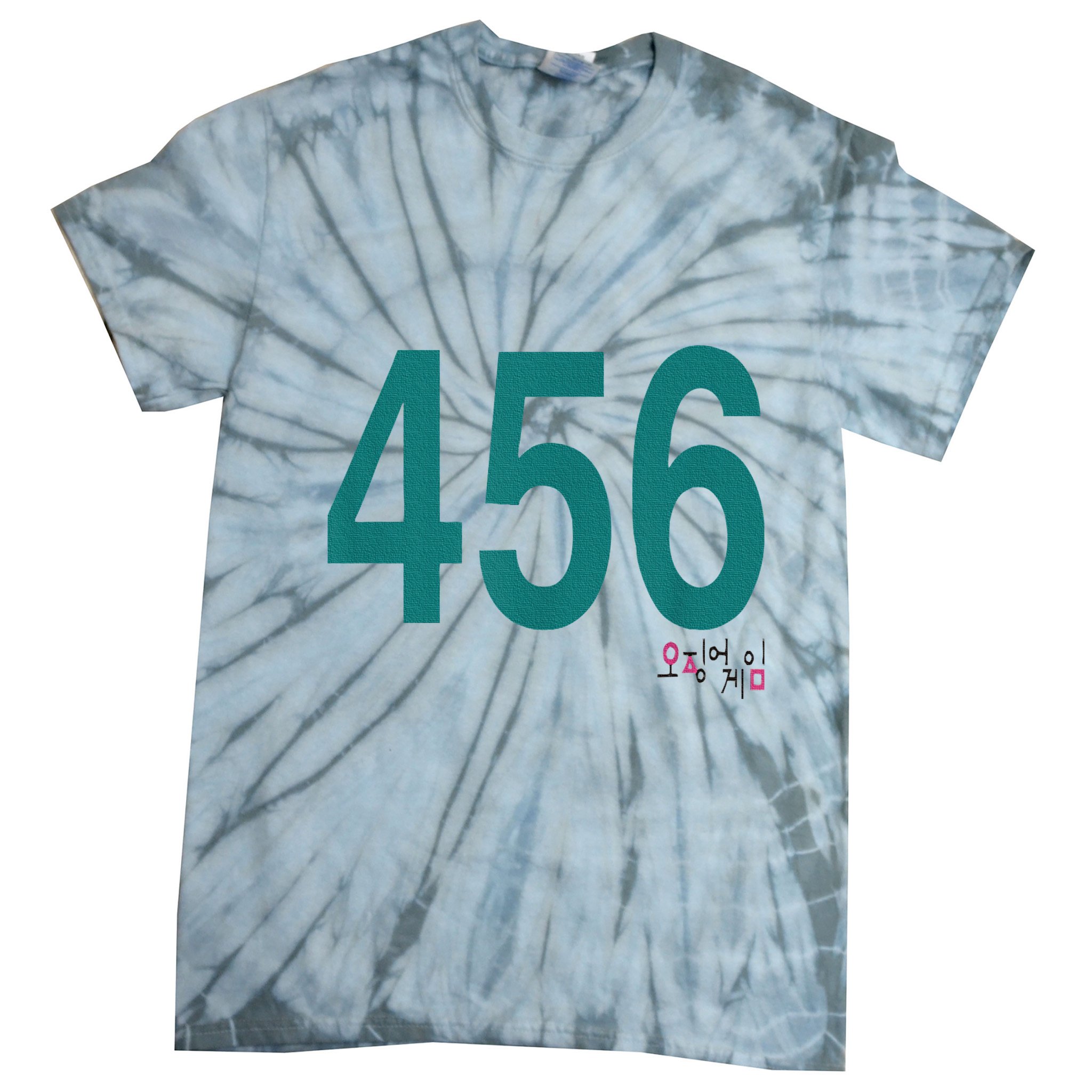 Player 456 Costume Tie-Dye T-Shirt