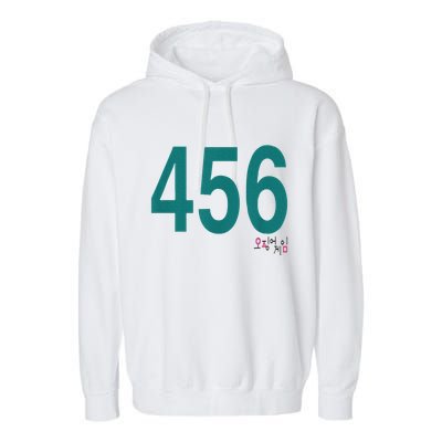Player 456 Costume Garment-Dyed Fleece Hoodie