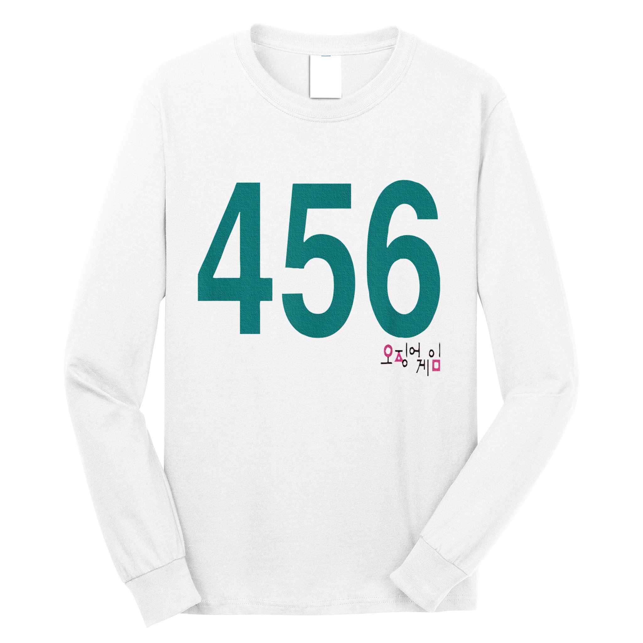 Player 456 Costume Long Sleeve Shirt