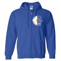 Philippians 4:13 Christian Flower Religious Gift Bible Verse Gift Full Zip Hoodie