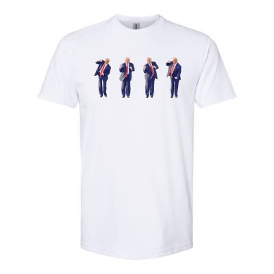 Potus 45 Dance Trump Dance Save America Trump 4547 Softstyle® CVC T-Shirt