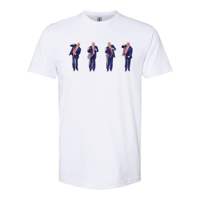 Potus 45 Dance Trump Dance Save America Trump 4547 Softstyle® CVC T-Shirt