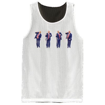 Potus 45 Dance Trump Dance Save America Trump 4547 Mesh Reversible Basketball Jersey Tank