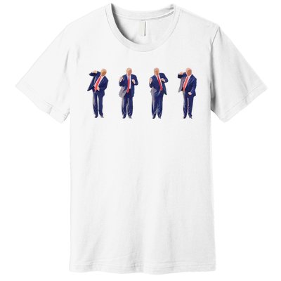 Potus 45 Dance Trump Dance Save America Trump 4547 Premium T-Shirt