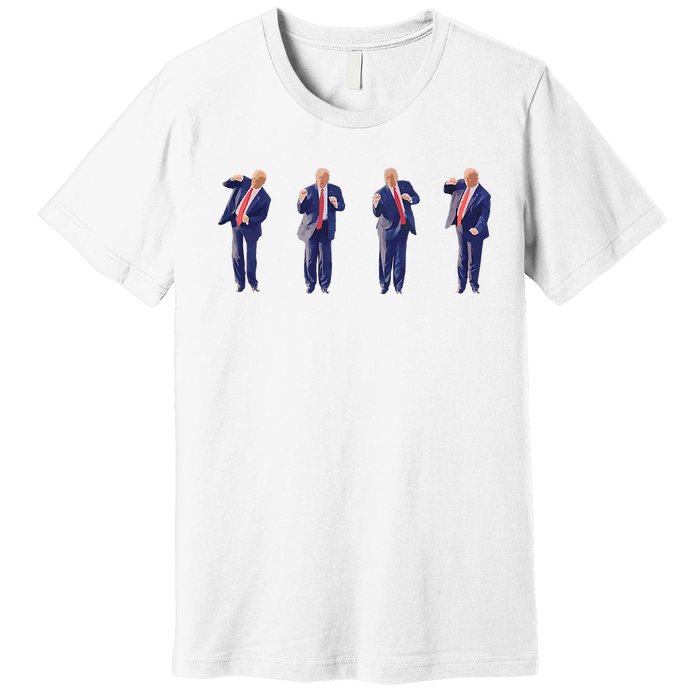 Potus 45 Dance Trump Dance Save America Trump 4547 Premium T-Shirt