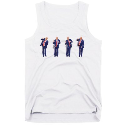 Potus 45 Dance Trump Dance Save America Trump 4547 Tank Top