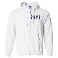 Potus 45 Dance Trump Dance Save America Trump 4547 Full Zip Hoodie