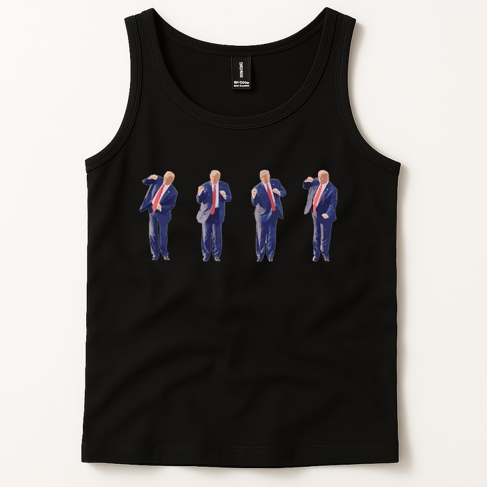 Potus 45 Dance Trump Dance Save America  Trump 45/47 Tank Top
