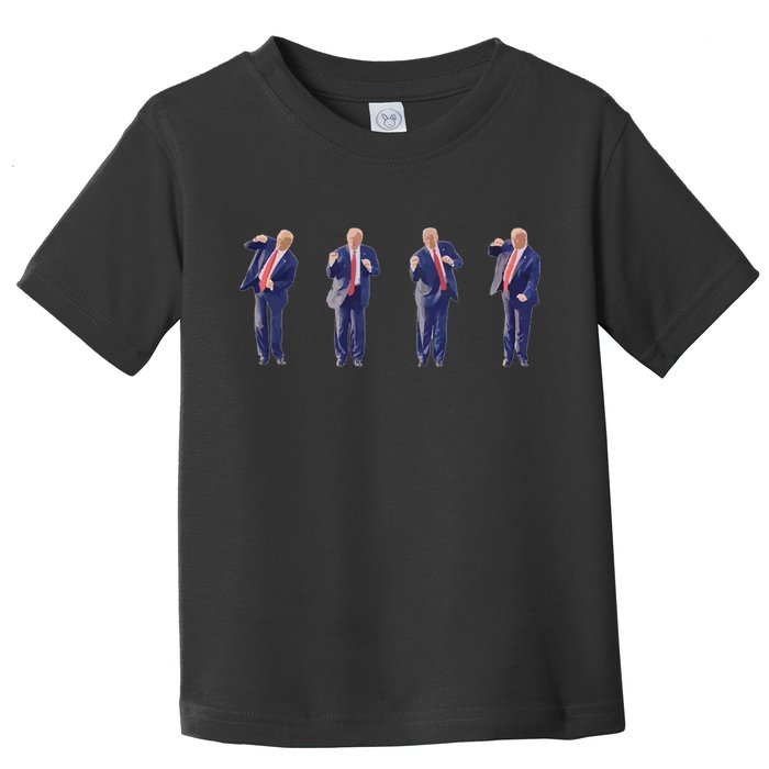 Potus 45 Dance Trump Dance Save America  Trump 45/47 Toddler T-Shirt