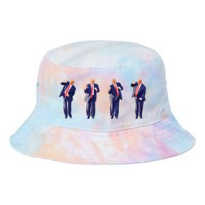 Potus 45 Dance Trump Dance Save America Trump Tie Dye Newport Bucket Hat