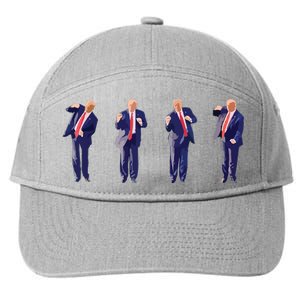 Potus 45 Dance Trump Dance Save America Trump 7-Panel Snapback Hat