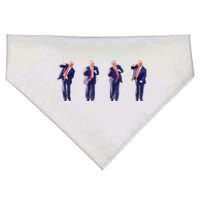 Potus 45 Dance Trump Dance Save America Trump USA-Made Doggie Bandana