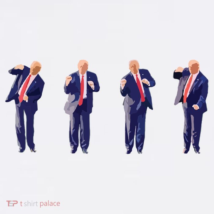 Potus 45 Dance Trump Dance Save America Trump Tall T-Shirt