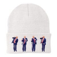 Potus 45 Dance Trump Dance Save America Trump Knit Cap Winter Beanie