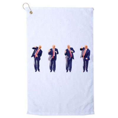 Potus 45 Dance Trump Dance Save America Trump Golf Towel