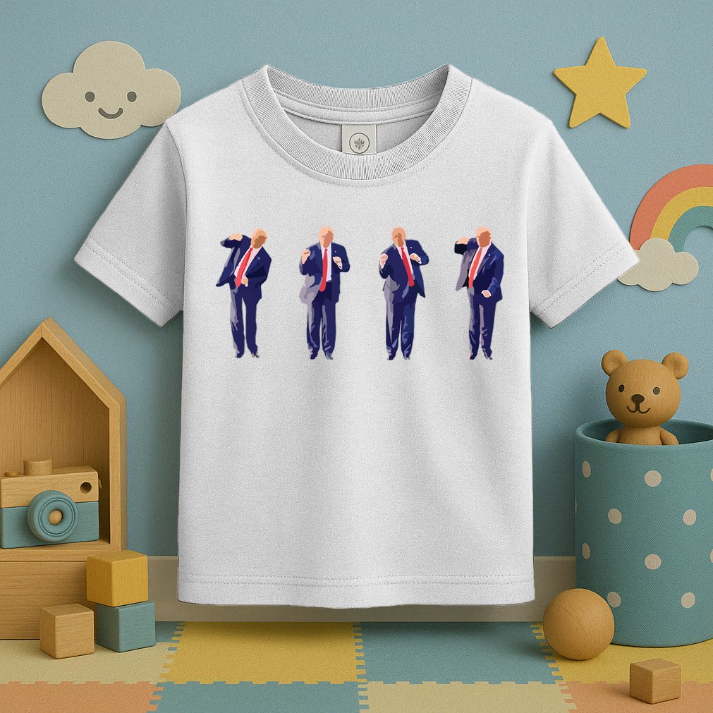 Potus 45 Dance Trump Dance Save America Trump Toddler T-Shirt