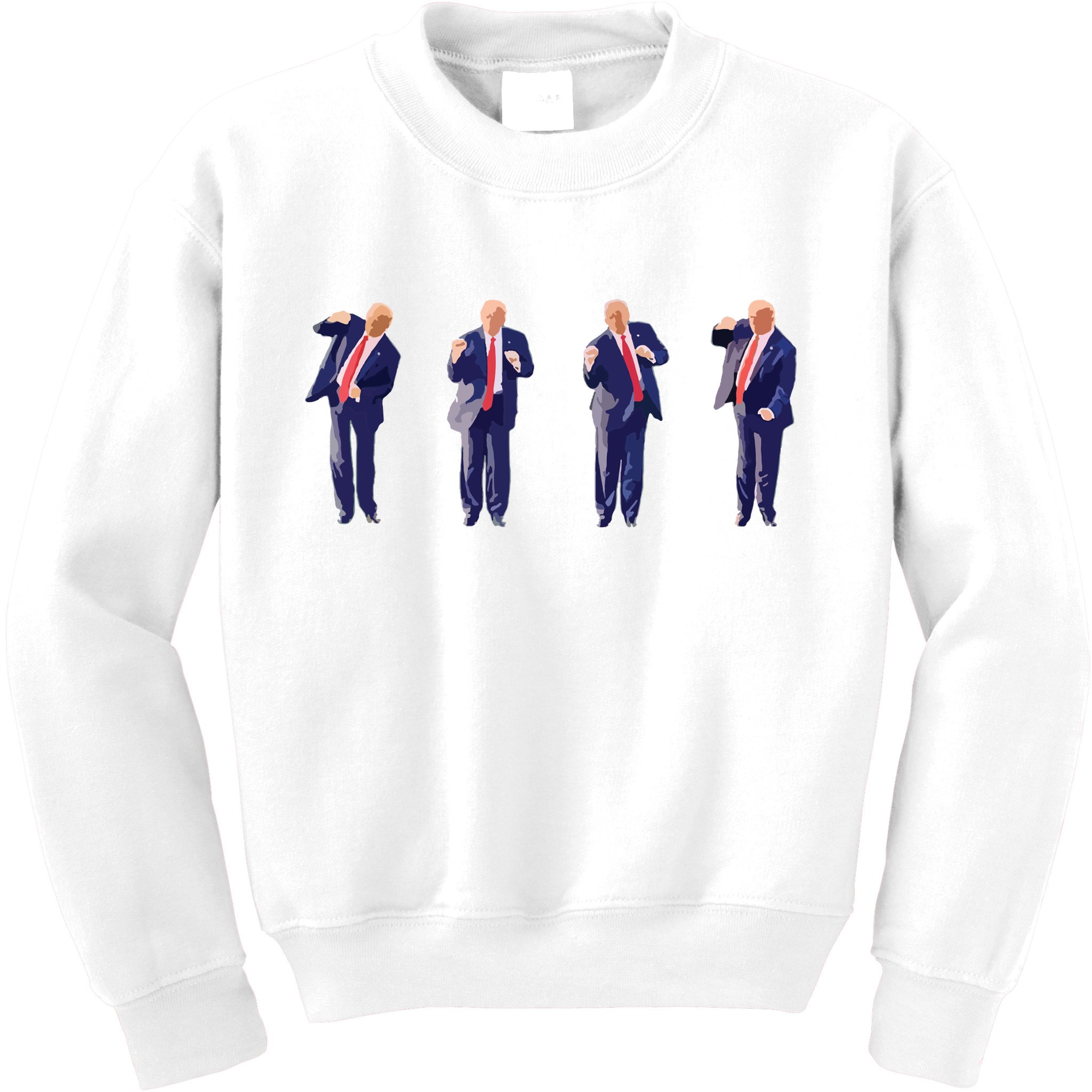 Potus 45 Dance Trump Dance Save America Trump Kids Sweatshirt