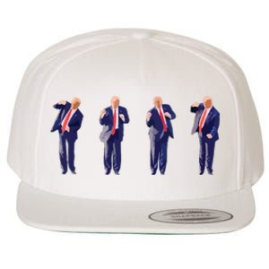 Potus 45 Dance Trump Dance Save America Trump Wool Snapback Cap