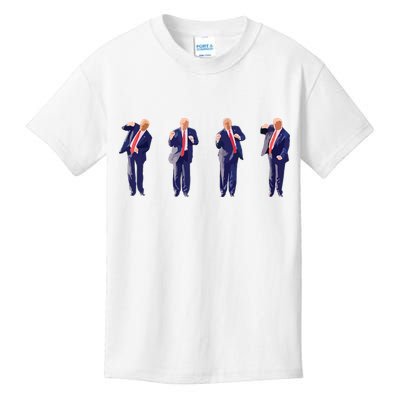 Potus 45 Dance Trump Dance Save America Trump Kids T-Shirt