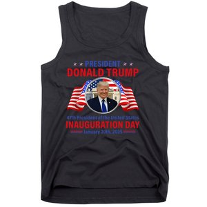 President 47 D J Trump Inauguration Day Jan 20 2025 Tank Top