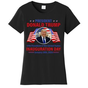 President 47 D J Trump Inauguration Day Jan 20 2025 Women's T-Shirt