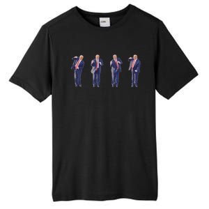 Potus 45 Dance Trump Dance Save America Trump 45/47 Meaningful Gift Tall Fusion ChromaSoft Performance T-Shirt