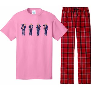 Potus 45 Dance Trump Dance Save America  Trump 4547 Pajama Set