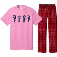 Potus 45 Dance Trump Dance Save America  Trump 4547 Pajama Set