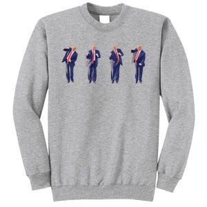 Potus 45 Dance Trump Dance Save America  Trump 4547 Tall Sweatshirt