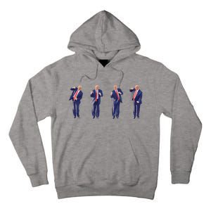 Potus 45 Dance Trump Dance Save America  Trump 4547 Tall Hoodie