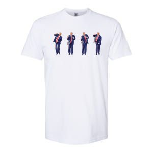 Potus 45 Dance Trump Dance Save America  Trump 4547 Softstyle CVC T-Shirt