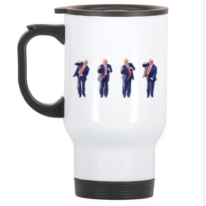 Potus 45 Dance Trump Dance Save America  Trump 4547 Stainless Steel Travel Mug