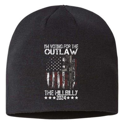 Pro 45 IM Voting For The Outlaw And The Hillbilly 2024 Sustainable Beanie