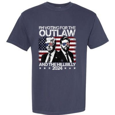 Pro 45 IM Voting For The Outlaw And The Hillbilly 2024 Garment-Dyed Heavyweight T-Shirt