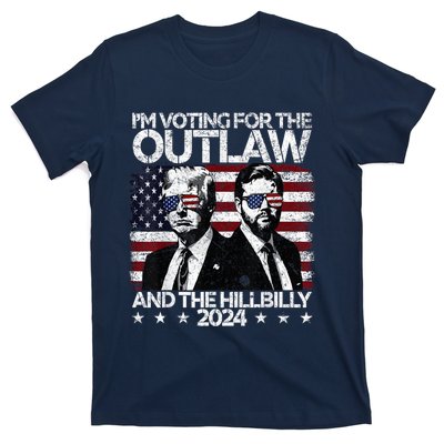 Pro 45 IM Voting For The Outlaw And The Hillbilly 2024 T-Shirt