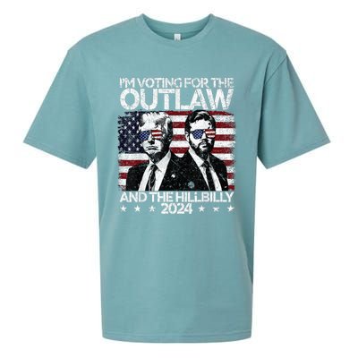 Pro 45 IM Voting For The Outlaw And The Hillbilly 2024 Sueded Cloud Jersey T-Shirt