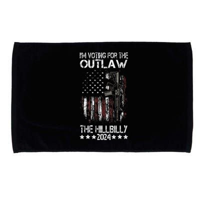 Pro 45 IM Voting For The Outlaw And The Hillbilly 2024 Microfiber Hand Towel