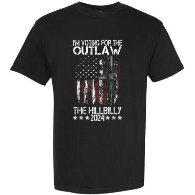 Pro 45 IM Voting For The Outlaw And The Hillbilly 2024 Garment-Dyed Heavyweight T-Shirt