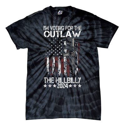 Pro 45 IM Voting For The Outlaw And The Hillbilly 2024 Tie-Dye T-Shirt