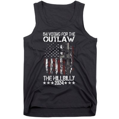 Pro 45 IM Voting For The Outlaw And The Hillbilly 2024 Tank Top