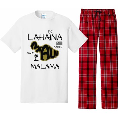 PRAY 4 LAHAINA Malama Maui Strong Pajama Set