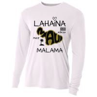 PRAY 4 LAHAINA Malama Maui Strong Cooling Performance Long Sleeve Crew