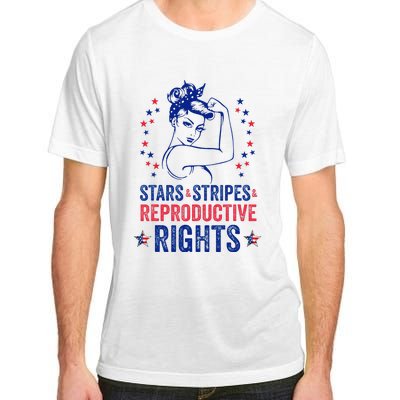 Patriotic 4th Of July Stars Stripes Reproductive Right Adult ChromaSoft Performance T-Shirt