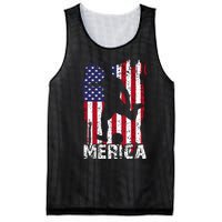 Patriotic 4th Of July Soccer Merica Usa Flag Boy Mesh Reversible Basketball Jersey Tank