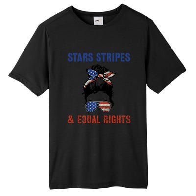 Prochoice 4th Of July Patriotic Stars Stripes Equal Rights Funny Gift Tall Fusion ChromaSoft Performance T-Shirt