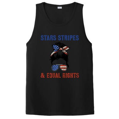 Prochoice 4th Of July Patriotic Stars Stripes Equal Rights Funny Gift PosiCharge Competitor Tank