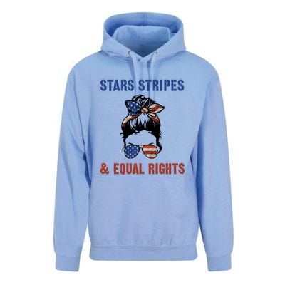 Prochoice 4th Of July Patriotic Stars Stripes Equal Rights Funny Gift Unisex Surf Hoodie