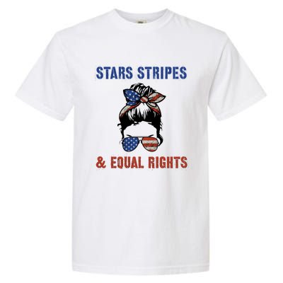 Prochoice 4th Of July Patriotic Stars Stripes Equal Rights Funny Gift Garment-Dyed Heavyweight T-Shirt