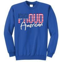 Patriotic 4th Of July Matching Gift Proud To Be An American Cute Gift Sweatshirt