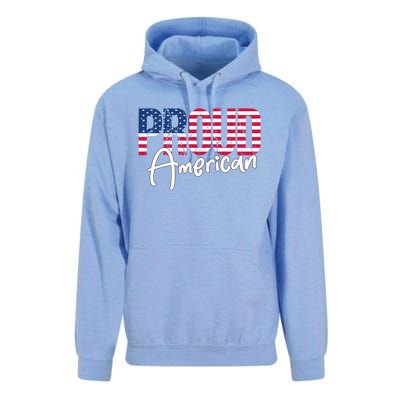 Patriotic 4th Of July Matching Gift Proud To Be An American Cute Gift Unisex Surf Hoodie